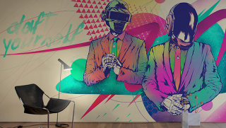 Illustration for article titled Wall Decals Give Jay-Z a Starring Role in Your Living Room